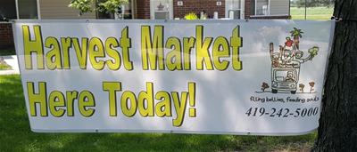 Harvest Market Banner
